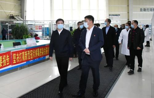 副市長趙顯到吉林省肝膽病醫(yī)院調(diào)研