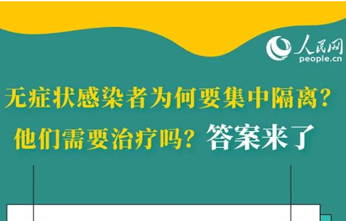 無癥狀感染者需要治療嗎？能否居家隔離？專家解讀